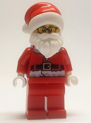 Lego, Minifigure, City, Police, Chief Wheeler, Santa Disguise, CTY1209
