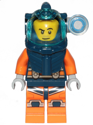 Lego, Minifigure, City, Town, Deep Sea Diver, CTY1224