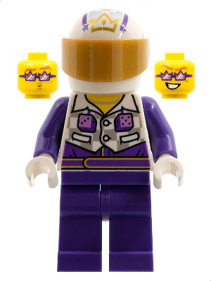 Lego, Minifigure, City, Stuntz, Spotlight - Stuntz Driver cty1327