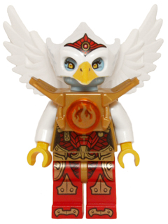 Lego, Minifigure, Dimensions, Legends of Chima, Eris - Fire Chi, Pearl Gold Torso, DIM003