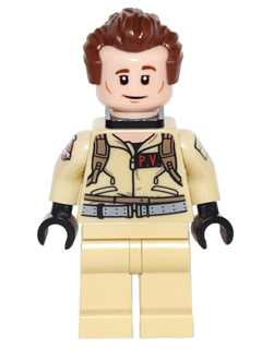 Lego, Minifigure, Dimensions, GHOSTBUSTERS, Dr. Peter Venkman - Printed Arms, Neck Bracket, DIM016