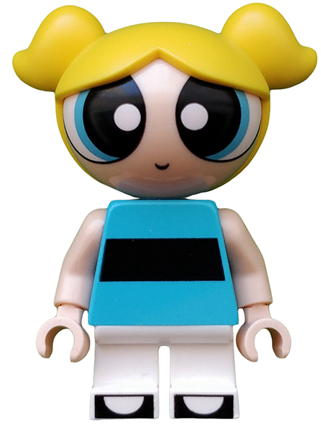 Lego, Minifigure, Dimensions, Power Puff Girls, Bubbles, DIM053