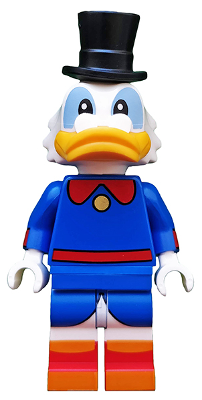 Lego, Minifigure, Disney, Series 2, Scrooge McDuck, dis029