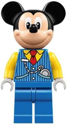 Lego, Minifigure, Disney, Mickey Mouse - Blue Vest, dis085