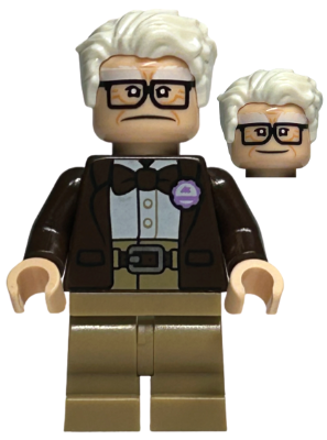 Lego, Minifigure, Collectible, Disney, Carl Fredricksen, DIS091