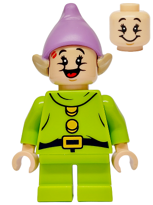 Lego, Minifigure, Disney, Dopey, dis161