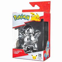 Pokemon 25th Anniversary Silver Figure, Squirtle