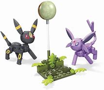 MEGA Construx Pokémon, Umbreon & Espeon With 122 Pieces