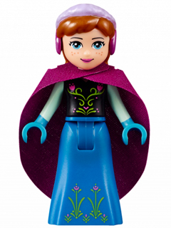 Lego, Minifigure, Disney, Frozen, Anna, DP016 / DP036