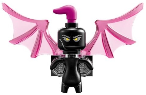 Lego, Minifigure, DREAMzzz, Grimspawn - Trans-Dark Pink Wings, drm042