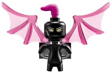 Lego, Minifigure, DREAMzzz, Grimspawn - Trans-Dark Pink Wings, drm042