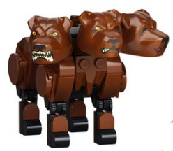 Lego, Set, Minifigure, Harry Potter, Fluffy, Fluffy01