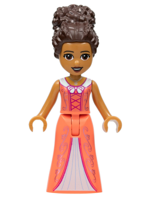 Lego, Minifigure, Friends Andrea - Coral Dress and Updo, FRND0535