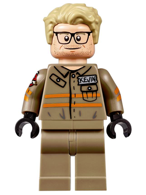 Lego, Minifigure, Ghostbusters, Kevin Beckman, GB019