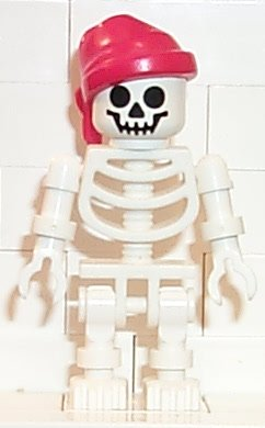 Lego, Minifigure, Skeleton, Basic Skull, GEN010