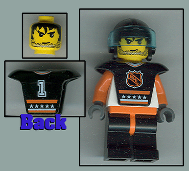 Lego, Minifigure, Sports, Hockey, HKY001