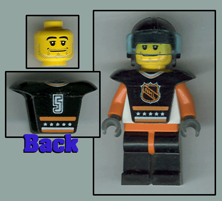 Lego, Minifigure, Sports, Hockey, HKY005