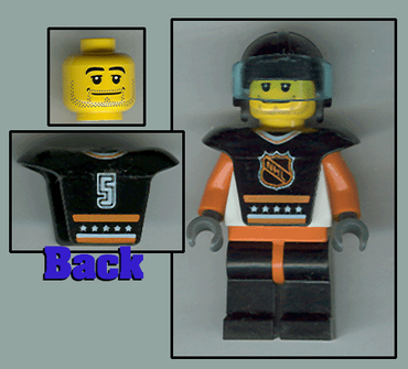 Lego, Minifigure, Sports, Hockey, HKY005