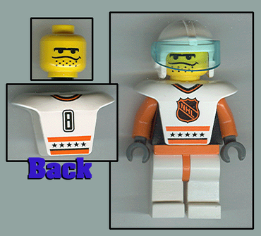 Lego, Minifigure, Sports, Hockey, HKY008