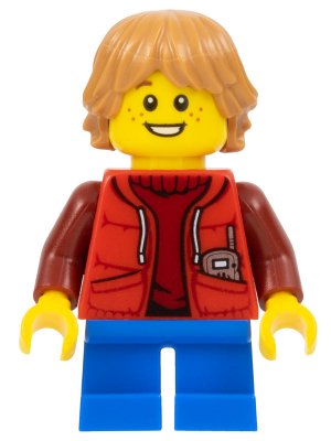 Lego, Minifigure, Holiday & Event, Winter Holiday Train Boy, HOL076