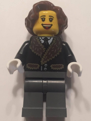 Lego, Minifigure, Holiday & Event, Christmas, Winter Holiday Train Grandmother, HOL077