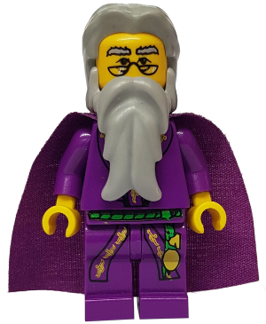 Lego, Minifigure, Harry Potter, Albus Dumbledore - Yellow Version, HP008