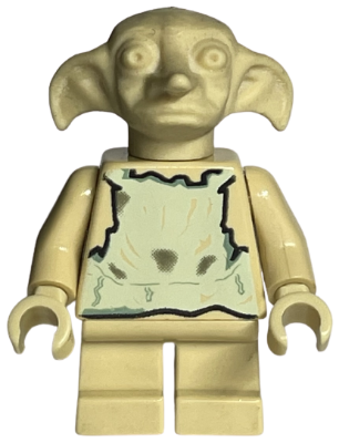Lego, Minifigure, Harry Potter, Dobby (Elf) - Tan, HP017