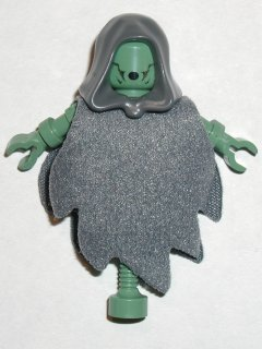 Lego, Minifigure, Harry Potter, Dementor - Sand Green with Dark Gray Shroud, HP046
