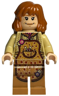 Lego, Minifigure, Harry Potter, Molly Weasley - Medium Nougat Legs, HP088