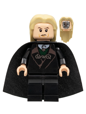 Lego, Minifigure, Harry Potter, Lucius Malfoy - Light Nougat, HP104