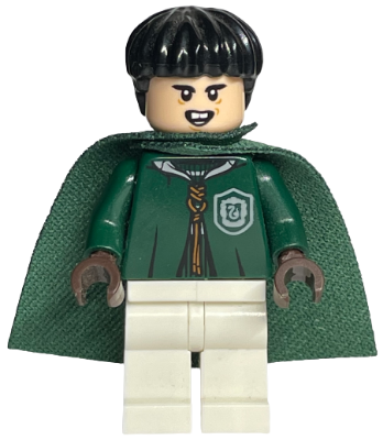 Lego, Minifigure, Harry Potter, Marcus Flint - Quidditch Uniform, hp136