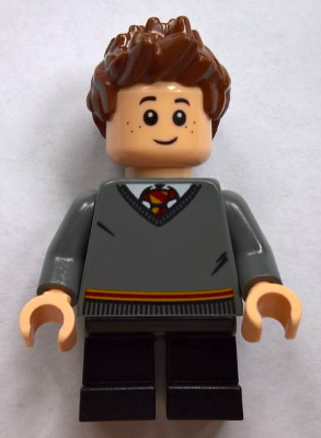 Lego, Minifigure, Harry Potter, Seamus Finnigan - Gryffindor Sweater, Black Short Legs, HP141