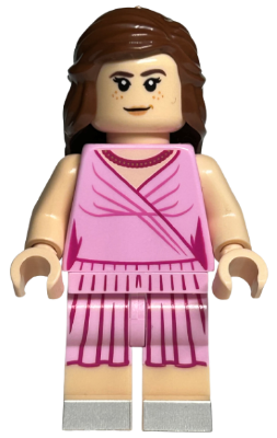 Lego, Minifigure, Harry Potter, Hermione Granger, Bright Pink Dress, Legs, HP225