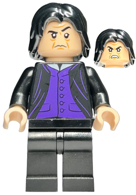 Lego, Minifigure, Harry Potter, Professor Severus Snape - Dark Purple Vest, HP266