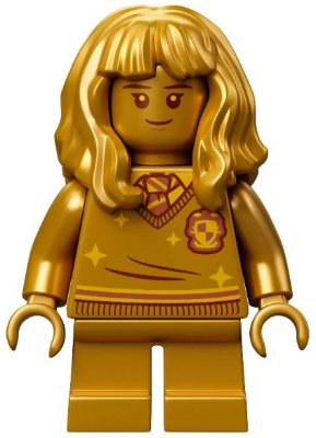 Lego, Minifigure, Harry Potter, Hermione Granger - 20th Anniversary Pearl Gold, HP276