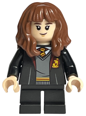 Lego, Harry Potter, Hermione Granger - Gryffindor Robe Open, Sweater, Shirt and Tie, Black Short Legs, HP315