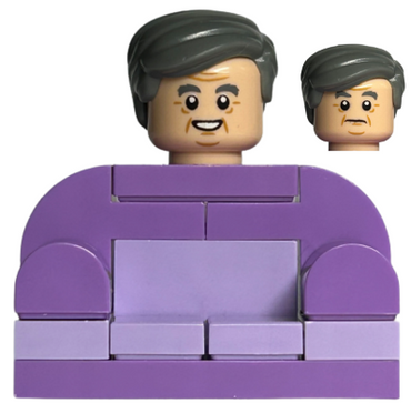Lego, Minifigure, Harry Potter, Horace Slughorn - Armchair, HP374