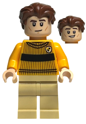 Lego, Minifigure, Harry Potter, Cedric Diggory - Quidditch Sweater, hp405