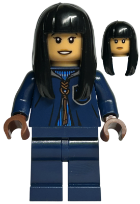 Lego, Minifigure, Harry Potter, Cho Chang - Dark Blue Ravenclaw Quidditch Uniform, HP418
