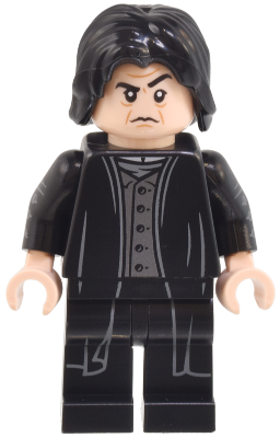 Lego, Minifigure, Harry Potter, Professor Severus Snape - Dark Silver Vest, hp493