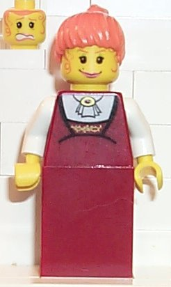 Lego, Minifigure, Studios, Lady, HRF003