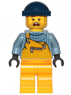 Lego, Minifigure, Hidden Side, Jonas Jr., hs008
