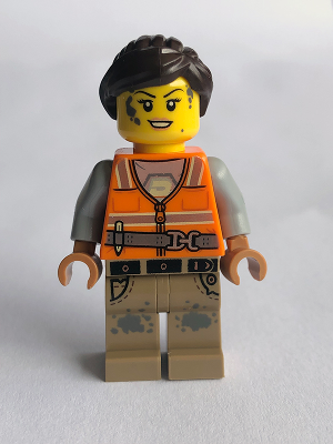 Lego, Minifigure, Hidden Side, Nanna, HS012