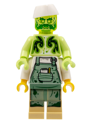 Lego, Minifigure, Hidden Side, Chef Enzo, Possessed, HS057