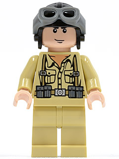 Lego, Minifigure, Indiana Jones, German Soldier 1, IAJ003