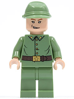 Lego, Minifigure, Indiana Jones, Kingdom of the Crystal Skull, Russian Guard 1, iaj013
