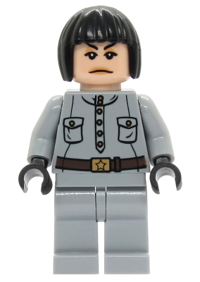 Lego, Minifigure, Indiana Jones, Kingdom of the Crystal Skull, Irina Spalko, iaj014