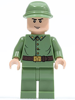 Lego, Minifigure, Indiana Jones, Kingdom of the Crystal Skull, Russian Guard 2, iaj017