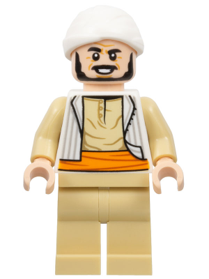 Lego, Minifigure, Indiana Jones, Sallah, IAJ051