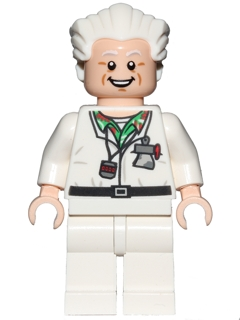 Lego, Minifigure, Idea, Back to the Future, Doc Brown - Short Hair, Idea002